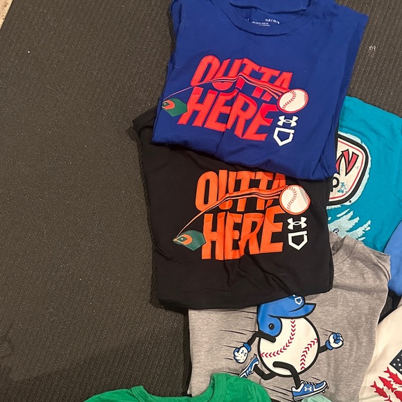 Boys Size 10/12 T Shirt and Polo Lot Under Amour, Columbia, Nautica - Picture 2 of 7